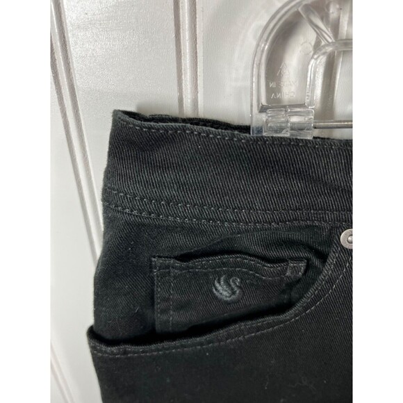 Gloria Vanderbilt Womens Size 16P (35x26) Black Amanda Jeans Stretch - Picture 3 of 6